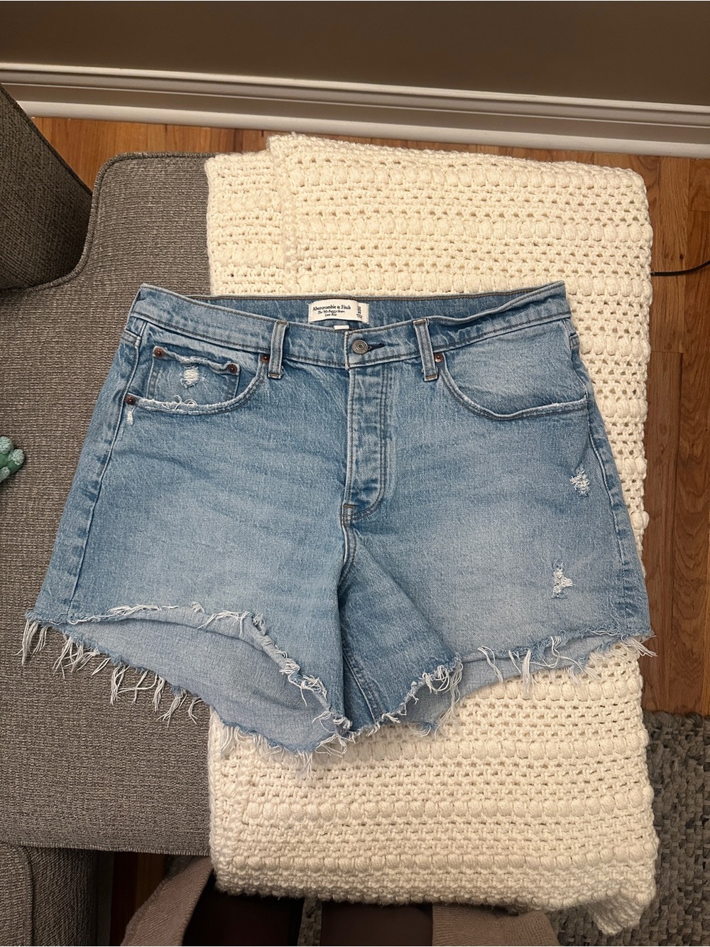 Abercrombie & Fitch The 90’s Baggy Short Low Rise Curve Love